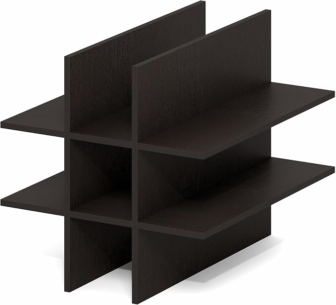 Furinno Cubicle Cube Insert, 9-Compartment Cube Organizer, Geometric Shelf - Image 9