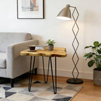 Natural Edge End Table, Live Edge Side Table - Image 5