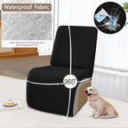 ALIECOM 100% Waterproof Recliner Sectional Couch Covers L Shape Stretch Corner - Image 4