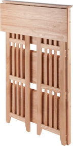 Winsome Mission Beech Wood 4-Tier Shelf - Image 11