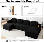 124" Oversized Sectional Couches - Image 5