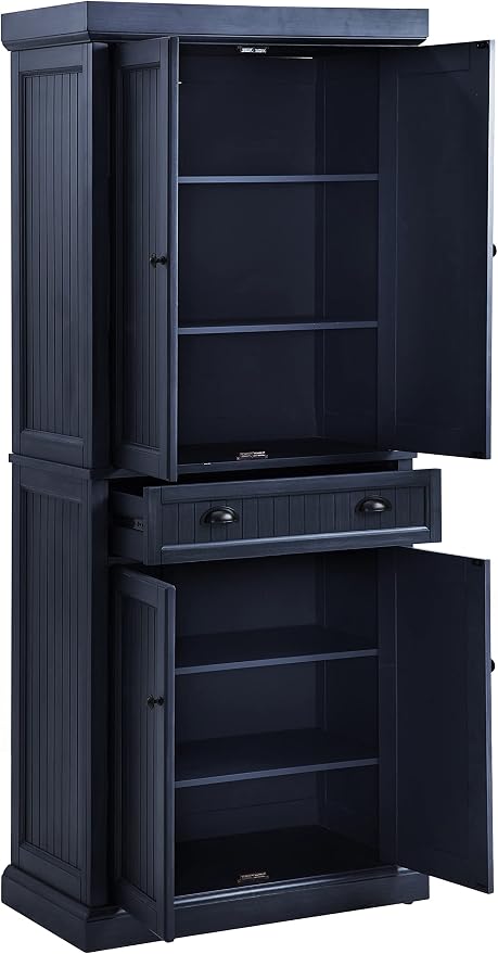 Crosley Furniture Seaside Coastal Pantry Storage Cabinet - Image 5