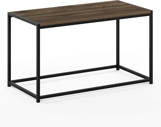 FURINNO Camnus Modern Living Coffee Table, Columbia Walnut - Image 5