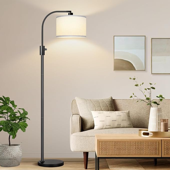 Nintiue Upgraded Modern Arc Dimmable Tall Standing Floor Lamp - Image 5