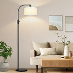 Nintiue Upgraded Modern Arc Dimmable Tall Standing Floor Lamp - Image 5