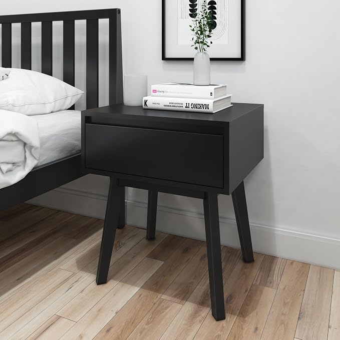 Plank+Beam Scandinavian Solid Wood Nightstand by PlankBeam