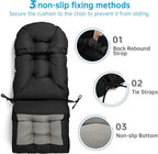 Adirondack Chair Cushion Waterproof Rocking Chair Cushion, Tufted High Back - Image 4