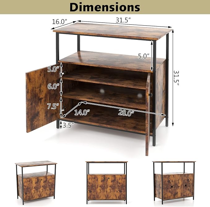 LOKO Industrial Buffet Cabinet - Image 3