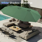 SUPERJARE 13FT Outdoor Patio Umbrella - Image 4