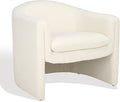 SAFAVIEH Couture Collection Laylette Ivory Boucle Accent Chair by SAFAVIEH
