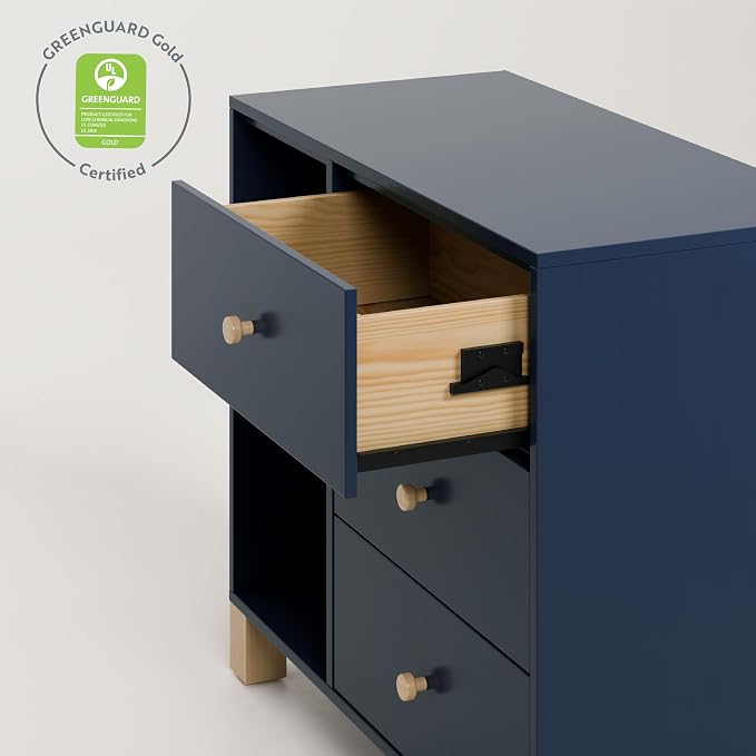 Storkcraft California 3 Drawer Combo Dresser – GREENGUARD Gold Certified - Image 5