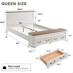 T4TREAM Farmhouse Queen Bed - Image 2