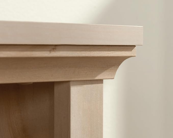 Sauder Miscellaneous Storage 3-Shelf Display Bookcase, Pacific Maple Finish - Image 5