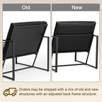 Glitzhome Mid Century Modern Accent Chair, Modern Living Room Chairs - Image 6