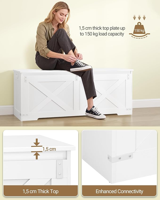 Hzuaneri 47.2" Storage Chest, Large Storage Trunk - Image 7