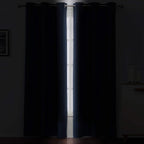 Navy Blue Blackout Curtains 34 x 84 Inch Length/Set of 2 Curtain Panels/Thermal - Image 3