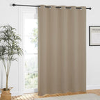NICETOWN Taupe Blackout Curtains 84 inch Length, Grommet Top Room Darkening - Image 7