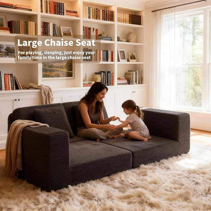 FILUXE Modular Sectional Sofa, Modern Modular Sofa Couch - Image 4