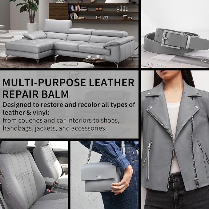 Leather Recoloring Balm and Leather Repair Kit - Image 5