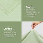 Utopia Bedding Soft Fleece Bed Blanket Queen Size Sage Green | Microfiber Plush - Image 5