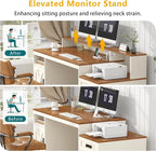 TVU Farmhouse Computer Desk - Image 7