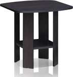 Furinno SIMPLE DESIGN Side Table, 2-Tier Modern End Table - Image 5
