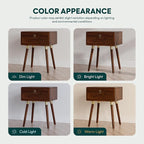 Bme Alden Solid Wood Nightstand/Side Table/End Table, Fully Assembled, - Image 7