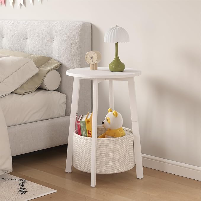 sthmec Small Round Side End Table - Image 6