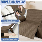 Arfntevss Recliner Sectional Couch Covers Waterproof L Shape Sofa Cover - Image 4