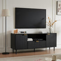 Okvnbjk Black TV Stand for 65 Inch TV, TV Consoles for Living Room, TV Stand by Okvnbjk