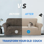 ZNSAYOTX 1 Piece Jacquard Couch Covers - Image 5