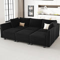 Belffin Modular Sectional Sofa Sleeper Couch by Belffin