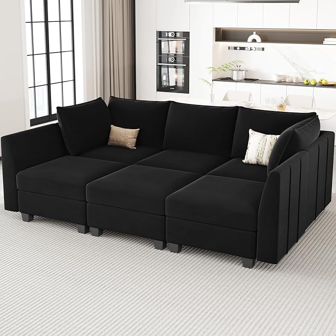 Belffin Modular Sectional Sofa Sleeper Couch by Belffin