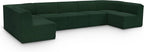 Meridian Furniture 118Green-Sec7A Ollie Collection Modern | Contemporary by MeridianFurniture