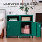 ALBAD Compact Metal Nightstand - Image 8