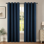 Joydeco Blackout Curtains 108 Inch Length 2 Panels Set, Thermal Insulated Long by JOYDECO