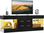 Bestier Modern 60 Inch TV Stand - Image 8