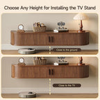 55" Floating TV Stand with Power Outlet - Image 7