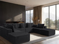 138" Cloud Sectional Couch, Comfort U Shaped Sofa by VYUXWO