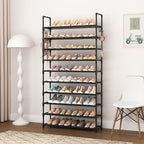 VTRIN 10 Tier Shoe Rack Tall Large Capacity Wide Shoe Organizer - Image 8
