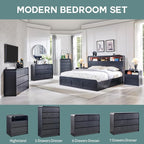Aitjunz Modern 6 Drawers Dresser - Image 6