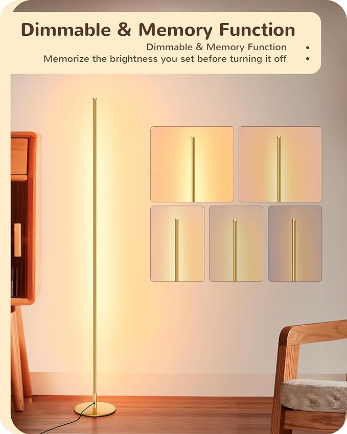 EDISHINE Floor Lamp, Remote Control & Foot Switch Floor Lamps - Image 3
