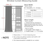 MYSKY HOME Natural Curtains for Living Room 1 Panel - Image 3