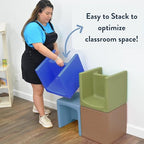 Children's Factory Cube Chair for Kids, Flexible Seating Classroom Furniture - Image 9