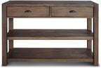 Grain Wood Furniture Montauk Console Table, Solid Wood - Image 5