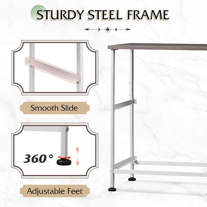 WLIVE Nightstand, 2 Drawer Dresser - Image 6