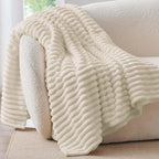 BEDELITE Ribbed Twin Blanket for Couch & Bed, Warm Yet Lightweight, Ribbed by BEDELITE