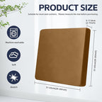 8Pcs Outdoor Cushion Covers, Elastic Patio Cushion Covers | Washable, - Image 2