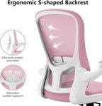 Ergonomic Office Chair, Comfort Swivel Home Office Task Chair, Breathable Mesh - Image 6
