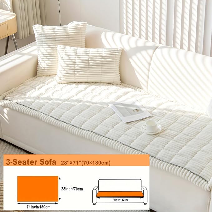 ZQFFB Couch Cover for Dogs Washable Non-Slip Pet Friendly Sofa Protector | - Image 6